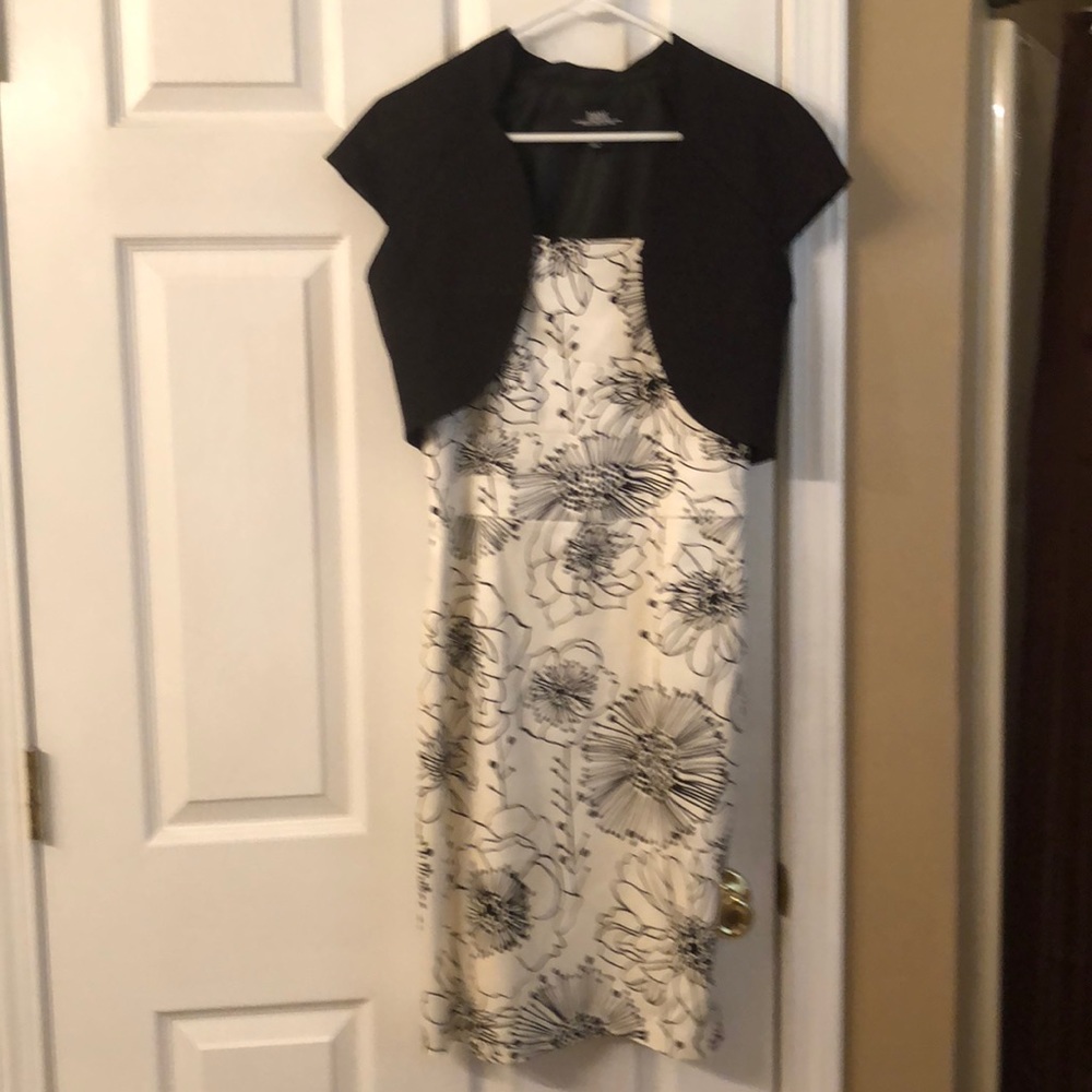 Black and white dress from B Moss